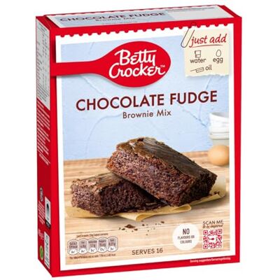SHESTORE24 Chocolate Fudge Brownie Mix Miscela per torte 2x 415 g – importato da SHESTORE24 Chocolate Fudge Brownie Mix Miscela per torte 2x 415 g – importato da