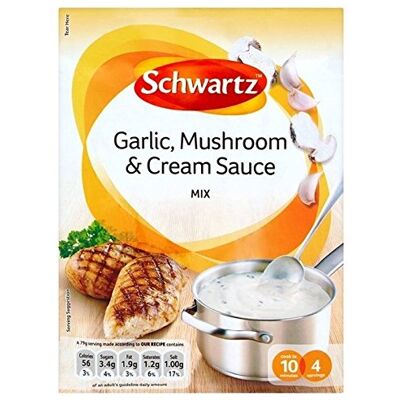 Schwartz Aglio E Salsa Di Funghi 26g Schwartz Aglio E Salsa Di Funghi 26g