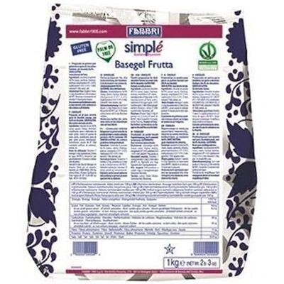 Fabbri BASEGEL FRUTTA KG.1 Fabbri BASEGEL FRUTTA KG.1