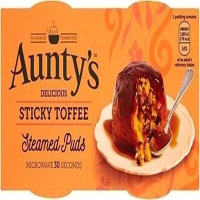Aunty's STICKY TOFFEE BUDINO (2X100G) Aunty's STICKY TOFFEE BUDINO (2X100G)