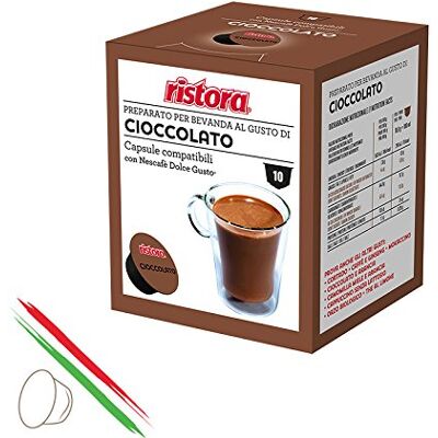 Ristora CIALDE CAPSULE DOLCE GUSTO AL GUSTO DI CIOCCOLATO (40) Ristora CIALDE CAPSULE DOLCE GUSTO AL GUSTO DI CIOCCOLATO (40)