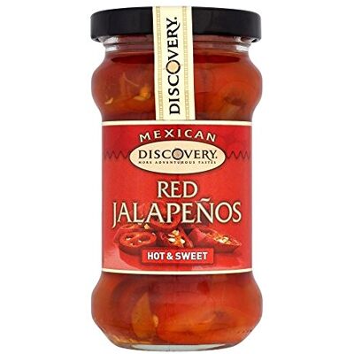Santa Maria Jalapenos Rossi (200g) (Confezione da 2) Santa Maria Jalapenos Rossi (200g) (Confezione da 2)