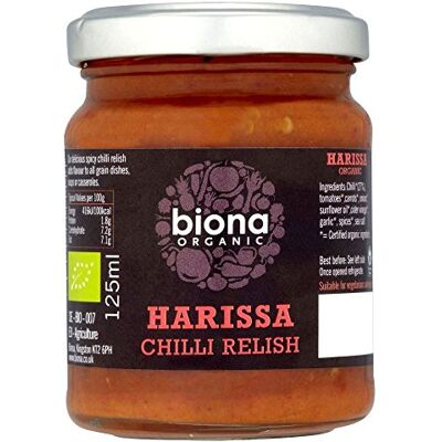 Biona Organic Harissa Peperoncino Gusto (125g) Biona Organic Harissa Peperoncino Gusto (125g)