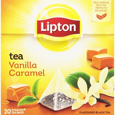 Lipton Tè, Vaniglia Caramello 20 Bustine Lipton Tè, Vaniglia Caramello 20 Bustine