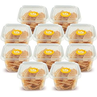Life Zenzero Disidratato Zuccherato, Fonte di Manganese e Calcio, Frutta Essiccata in Pratica Vaschetta Richiudibile, 10 Confezioni da 200 g Life Zenzero Disidratato Zuccherato, Fonte di Manganese e Calcio, Frutta Essiccata in Pratica Vaschetta Richiudibile, 10 Confezioni da 200 g