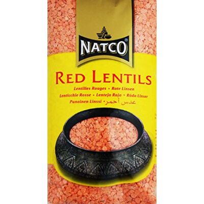 Natco Lenticchie rosse lucidate, 1 kg Natco Lenticchie rosse lucidate, 1 kg
