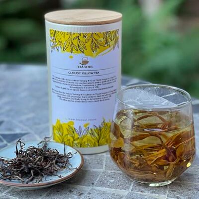 TEA SOUL Tè Giallo Cloudy Tè Cinese Di Alta Qualità, 50 Grammo TEA SOUL Tè Giallo Cloudy Tè Cinese Di Alta Qualità, 50 Grammo