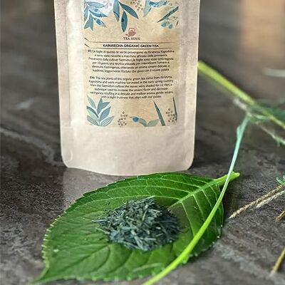 TEA SOUL Tè verde Biologico Kabusecha 50 gr TEA SOUL Tè verde Biologico Kabusecha 50 gr