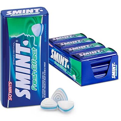 Perfetti Van Melle Smints Latta Di Mentolo Forte Effetto Fresco Smint Caramelle Smint Breath Mints 12 Pack 420 Grammi Total Perfetti Van Melle Smints Latta Di Mentolo Forte Effetto Fresco Smint Caramelle Smint Breath Mints 12 Pack 420 Grammi Total