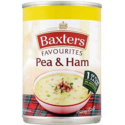 Baxters Preferiti Di Piselli E Prosciutto Zuppa (400g) (Confezione da 2) Baxters Preferiti Di Piselli E Prosciutto Zuppa (400g) (Confezione da 2)