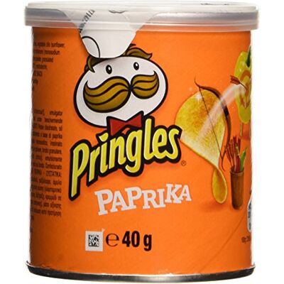 Pringles paprika 40 gr 12x Peso totale 480 gr Pringles paprika 40 gr 12x Peso totale 480 gr