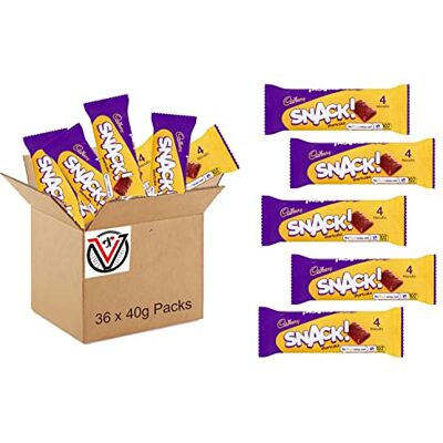 Cadbury Snack Biscotti al cioccolato, confezione da 36 x 40 g Cadbury Snack Biscotti al cioccolato, confezione da 36 x 40 g
