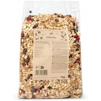 KoRo muesli ai frutti di bosco con fiocchi di farro croccanti 1 kg frutti di bosco essiccati diversi fiocchi integrali senza zuccheri aggiunti (contiene per natura zuccheri) KoRo muesli ai frutti di bosco con fiocchi di farro croccanti 1 kg frutti di bosco essiccati diversi fiocchi integrali senza zuccheri aggiunti (contiene per natura zuccheri)