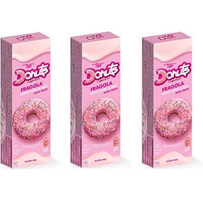 Zeus Party Donuts alla Fragola Soffici Come al Bar Non Fritti Confezioni da 3 Ciambelle 111g Glassate alla Fragola (6) Zeus Party Donuts alla Fragola Soffici Come al Bar Non Fritti Confezioni da 3 Ciambelle 111g Glassate alla Fragola (6)