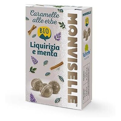 VALVERBE Caramelle Monviselle Liquirizia e Menta pacco da 6-180 g VALVERBE Caramelle Monviselle Liquirizia e Menta pacco da 6-180 g