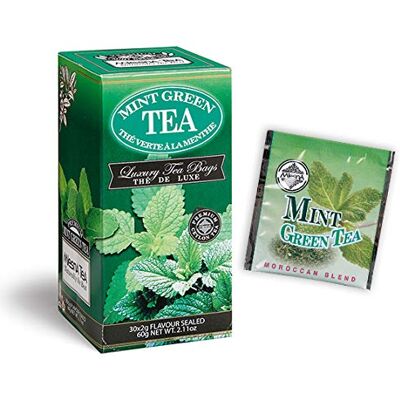 Mlesna Tè Verde alla Menta Tea Confezione da 180 filtri salvaroma laminati in 6 comodi dispenser da filtri l'uno Mlesna Tè Verde alla Menta Tea Confezione da 180 filtri salvaroma laminati in 6 comodi dispenser da filtri l'uno