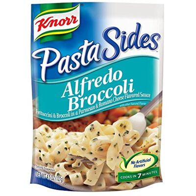 Knorr Pasta: Alfredo Broccoli (confezione da 4) sacchetti da 127,6 g Knorr Pasta: Alfredo Broccoli (confezione da 4) sacchetti da 127,6 g