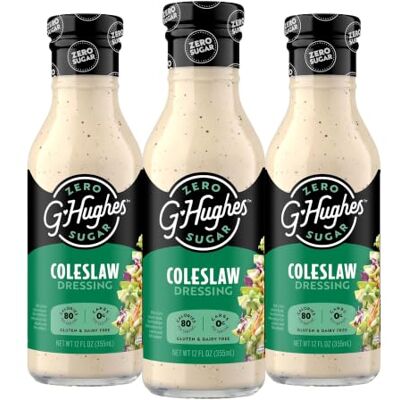 G Hughes Condimento per insalata di cavolo senza zucchero, 340 g (confezione da 3) G Hughes Condimento per insalata di cavolo senza zucchero, 340 g (confezione da 3)