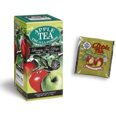 Mlesna Tè alla Mela Tea 30 filtri Tè nero di Ceylon all’aroma naturale di mela, dolce e fruttato Mlesna Tè alla Mela Tea 30 filtri Tè nero di Ceylon all’aroma naturale di mela, dolce e fruttato
