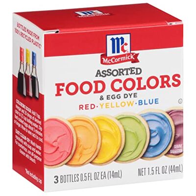 McCormick Colori alimentari e colorante per uova, 44,4 ml McCormick Colori alimentari e colorante per uova, 44,4 ml