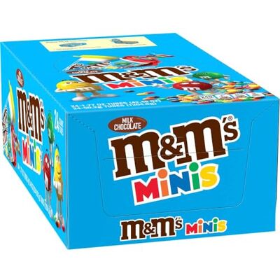 Candy M&M'S Cioccolato al latte formato mini, 50 g, tubetto da 24 pezzi Candy M&M'S Cioccolato al latte formato mini, 50 g, tubetto da 24 pezzi