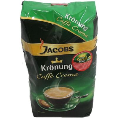 Jacobs Krönung Caffè Crema tutto Bohne, 1000 g Jacobs Krönung Caffè Crema tutto Bohne, 1000 g
