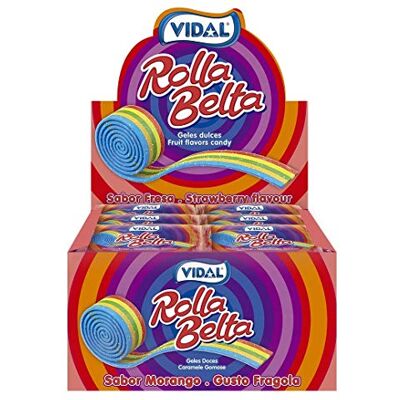 Vidal Rotolo di Nastro Arcobaleno 19g x 24 Vidal Rotolo di Nastro Arcobaleno 19g x 24