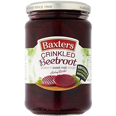 Baxters Taglio Barbabietola Crinkle In Aceto Dolce (340g) (Confezione da 6) Baxters Taglio Barbabietola Crinkle In Aceto Dolce (340g) (Confezione da 6)