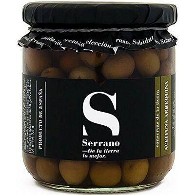 La Chinata Olive Intere "Arbequina" (350 g) Serrano La Chinata Olive Intere "Arbequina" (350 g) Serrano