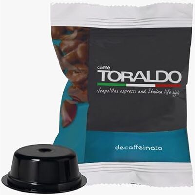 caffè toraldo Compatibile A Modo Mio* MISCELA DECAFFEINATA 100 pz Caffè Selezionato, Tostato e Torrefatto in Italia Eccellenza del Caffè Napoletano caffè toraldo Compatibile A Modo Mio* MISCELA DECAFFEINATA 100 pz Caffè Selezionato, Tostato e Torrefatto in Italia Eccellenza del Caffè Napoletano