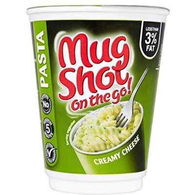 Mug Shot Formaggio Cremoso Pasta (68g) (Confezione da 6) Mug Shot Formaggio Cremoso Pasta (68g) (Confezione da 6)