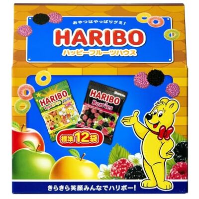 HARIBO Fruitmania Berry dolci dolci alla frutta Veggie Bustina 160 g HARIBO Fruitmania Berry dolci dolci alla frutta Veggie Bustina 160 g