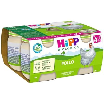 HiPP Omogeneizzatogeneizzato Pollo 24 vasetti da 80 g HiPP Omogeneizzatogeneizzato Pollo 24 vasetti da 80 g
