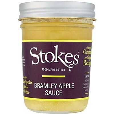 STOKES Bramley Salsa Di Mele 240g (Confezione da 2) STOKES Bramley Salsa Di Mele 240g (Confezione da 2)