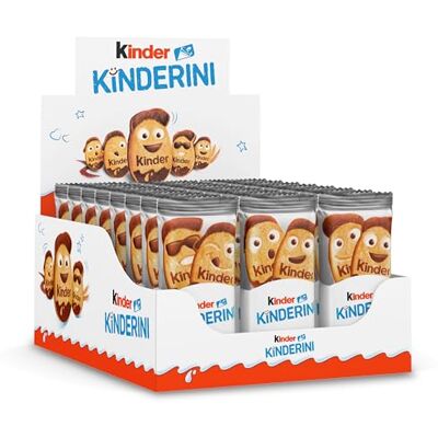 Kinder ini Biscotti Frollini al Latte e Cacao 24 x 25 g Kinder ini Biscotti Frollini al Latte e Cacao 24 x 25 g