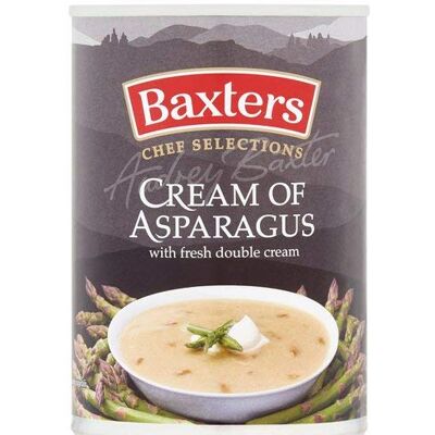 Baxters Chef Selections Crema di asparagi con doppia crema fresca, confezione da 6 x 400 g Baxters Chef Selections Crema di asparagi con doppia crema fresca, confezione da 6 x 400 g