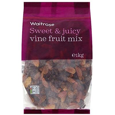 Waitrose Miscela di frutta di vite sana 1kg Waitrose Miscela di frutta di vite sana 1kg
