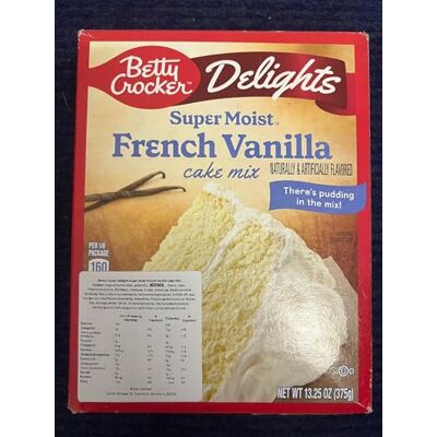 Betty Crocker Preparazione per la Torta alla Vaniglia 433 g Betty Crocker Preparazione per la Torta alla Vaniglia 433 g