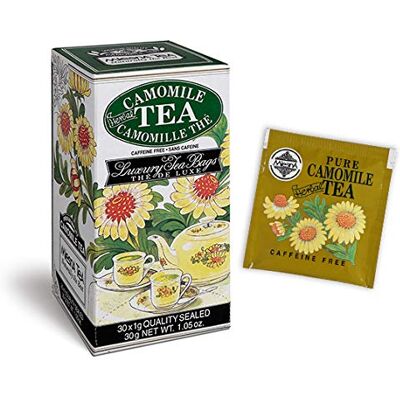 Mlesna Infuso di Camomilla Tea confezione da 180 filtri Camomilla dolce e rilassante coltivata nelle fertili terre del Nilo, senza caffeina Mlesna Infuso di Camomilla Tea confezione da 180 filtri Camomilla dolce e rilassante coltivata nelle fertili terre del Nilo, senza caffeina