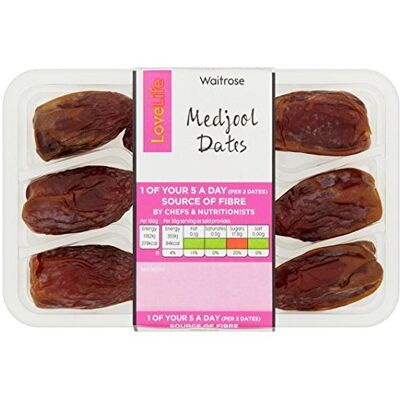 Waitrose Medjool Dates Love Life 180g Waitrose Medjool Dates Love Life 180g