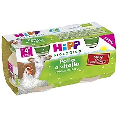 Hipp Omogeneizzato Pollo e Vitello Hipp Omogeneizzato Pollo e Vitello