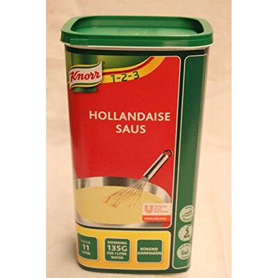 Knorr 1-2-3 Sauce Hollandaise for 11L 1.2 kg Knorr 1-2-3 Sauce Hollandaise for 11L 1.2 kg