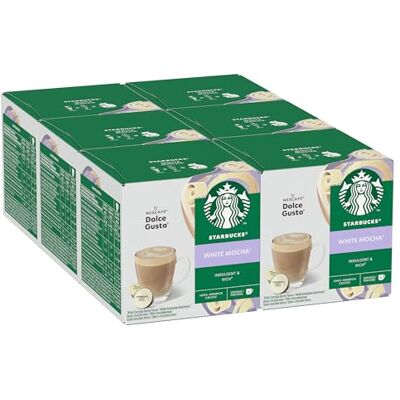 Starbucks - White Mocha - 72 Capsule - Capsule di caffè Starbucks - White Mocha - 72 Capsule - Capsule di caffè
