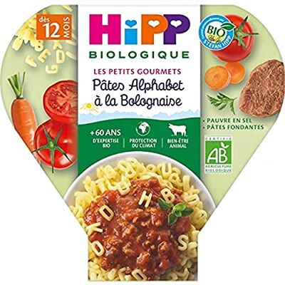 HiPP Pâtes Alphabet à la Bolognaise 250g HiPP Pâtes Alphabet à la Bolognaise 250g