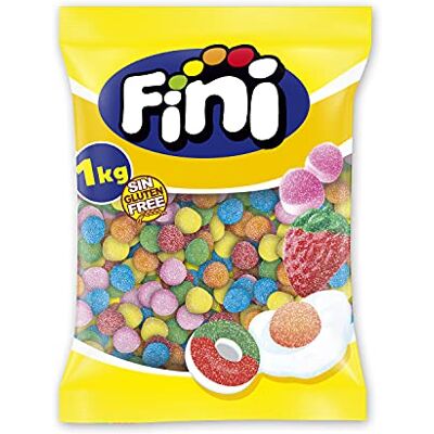 Fini , Caramelle Gommose, Ricoperte di Zucchero, 1 kg Fini , Caramelle Gommose, Ricoperte di Zucchero, 1 kg