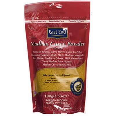 East End Madras Curry Polvere Mild, 100g East End Madras Curry Polvere Mild, 100g