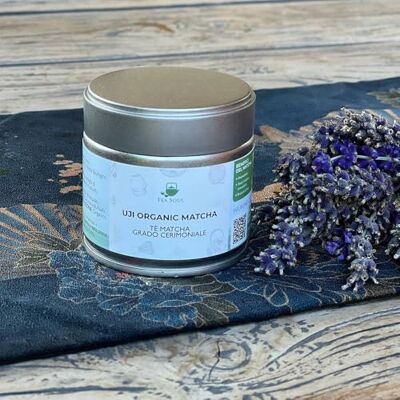 TEA SOUL Tè Uji Matcha Biologico in Polvere Grado Premium da 30 grammi Tè Verde Matcha Prodotto in Giappone a Uji, Kyoto Ideale da Bere, per Dolci, Frullati, Freddo e nel Latte TEA SOUL Tè Uji Matcha Biologico in Polvere Grado Premium da 30 grammi Tè Verde Matcha Prodotto in Giappone a Uji, Kyoto Ideale da Bere, per Dolci, Frullati, Freddo e nel Latte