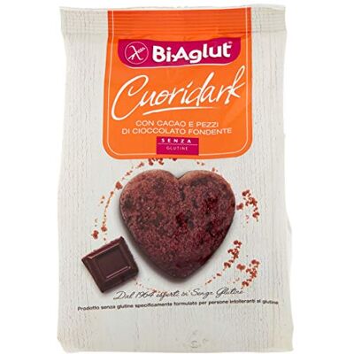 Biaglut Biscotti Cuori Dark 200g (6 Confezioni) Biaglut Biscotti Cuori Dark 200g (6 Confezioni)