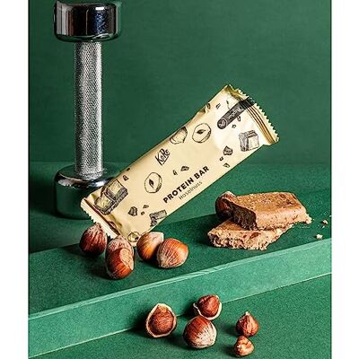 KoRo Barretta proteica vegan alle nocciole bio 60 g KoRo Barretta proteica vegan alle nocciole bio 60 g