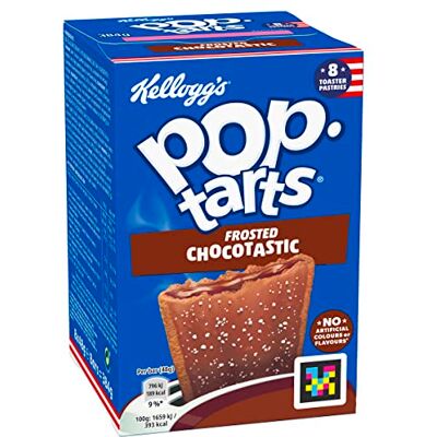 Kellogg's Pop Tarts Frosted Chocotastic Biscotti Ripieni e Ricoperti di Cioccolato 384g (2024) Kellogg's Pop Tarts Frosted Chocotastic Biscotti Ripieni e Ricoperti di Cioccolato 384g (2024)